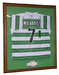 football shirt framing